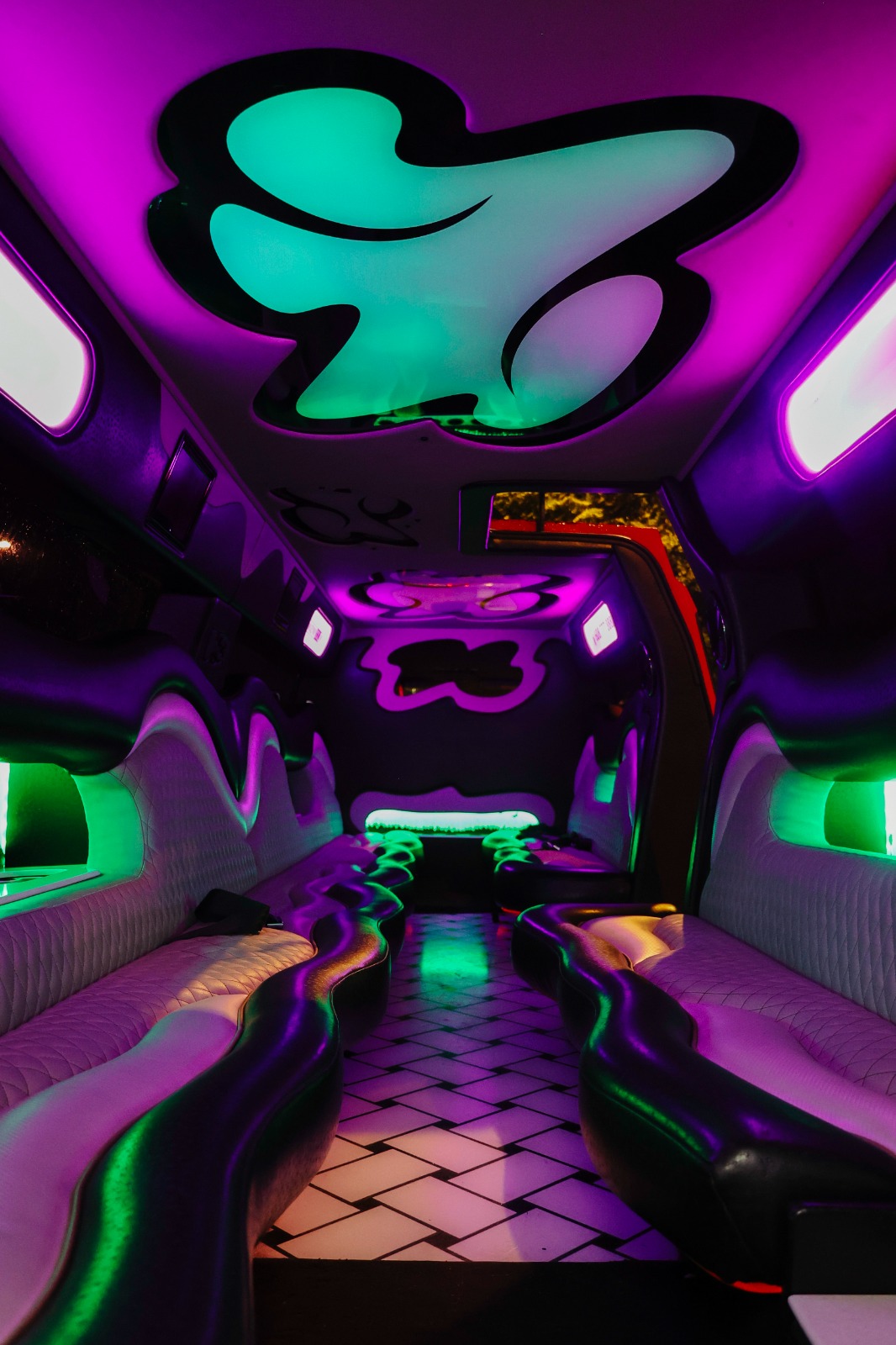 Hummer Pink — środek — led